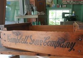 Campbell Soup crate