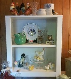 Royal Copley roosters, rooster collection