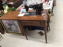 Vintage sewing machine