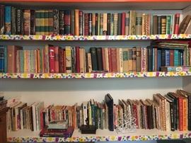 Nice collection of vintage books, all kinds.