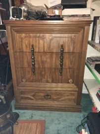 Vintage chest of drawers.