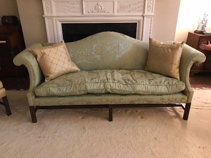 Kittinger Chippendale sofa
