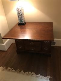 Details of Baker Bachelor's chest