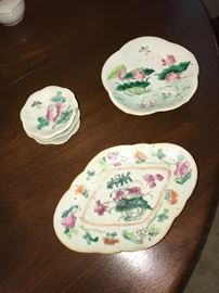 Imported asian dishes