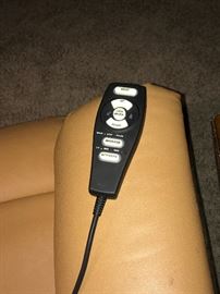 Leather lift chair remote