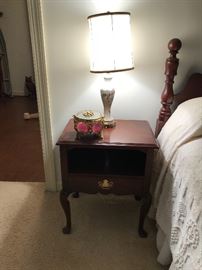 Statton commode night stand/table with drawer (pair)
