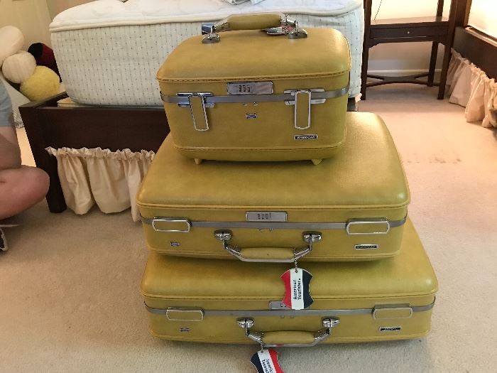 Vintage American Touristor luggage