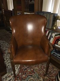 Kittinger leather chair