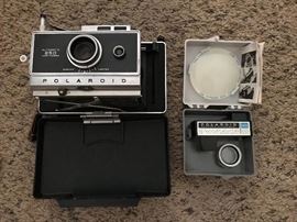 Vintage Polaroid camera