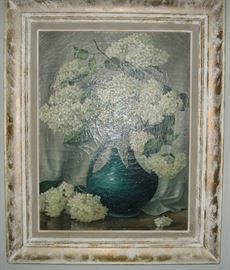 Antique framed oil paintings