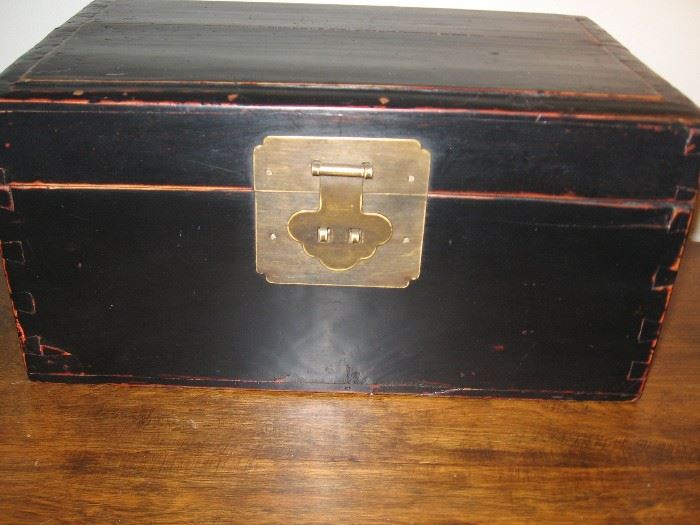 wooden letter box