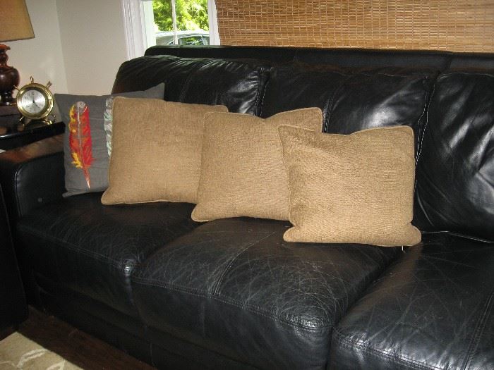 Leather sofa