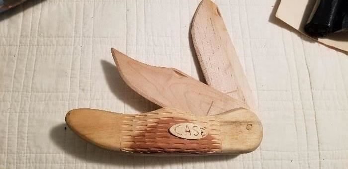 Carved Wooden Case Knife