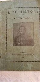 Rare Book - 1926 Life History of Otto Wood "Inmate NC State Prison"