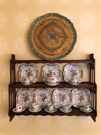 Schumann - Bavaria Porcelain plates in the 'Empress' pattern