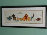 Disney "The Lion King Cast of Characters"
cel (provenance)