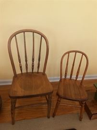 Childrens Jenny Lind style chairs