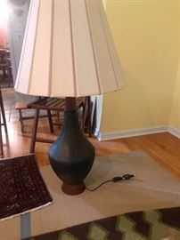 Mid Century Modern Pottery Lamp