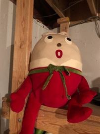 Humpty Dumpty Vintage stuffed Doll