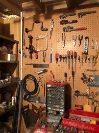 Vintage tools and clamps