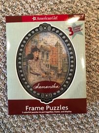 American Girl Frame Puzzles 