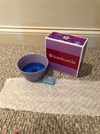 American Girl Grooming Tub Set, (Missing the duck toy, towel and shampoo)