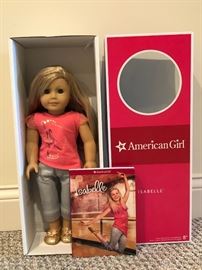 American Girl Isabelle, has accessories .