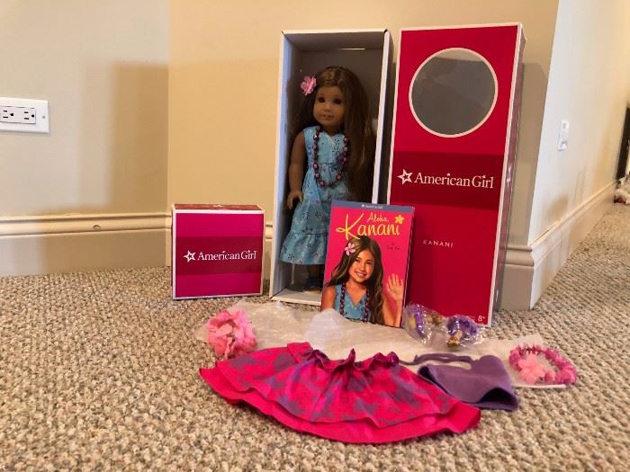 American Girl Kanani with accessories 