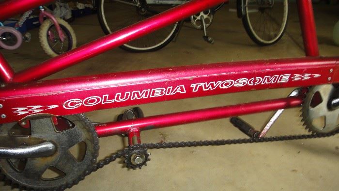 Tandem bike, Columbia 