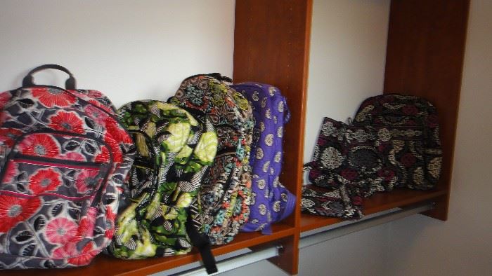 Vera Bradley Bags, Backpacks, lunch boxes, wallets 