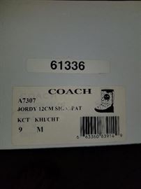 Coach Size 9 Boots 