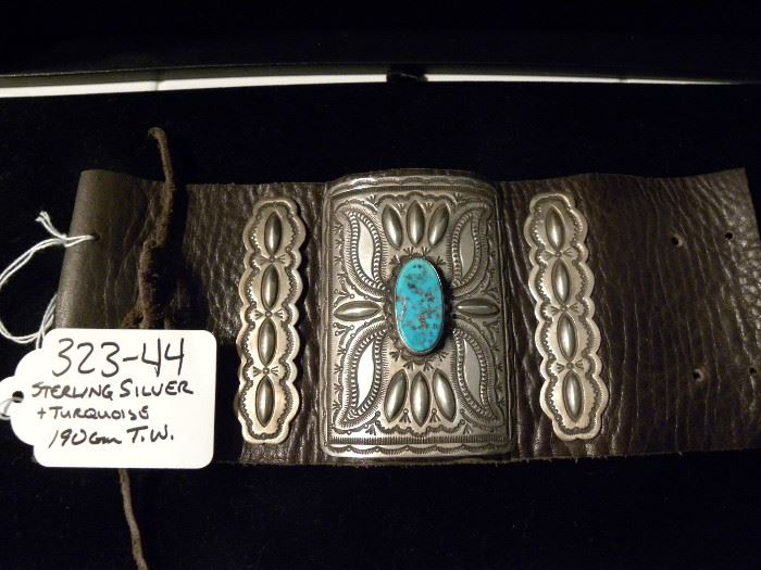 Sterling Silver & Turquoise Native American Jewelry