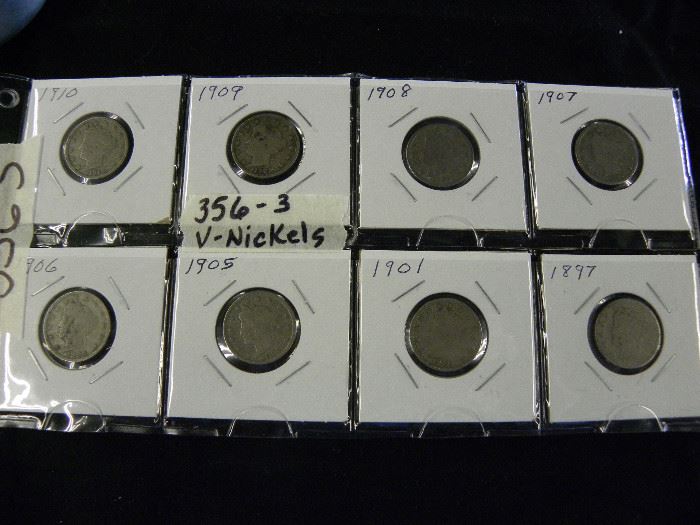 V-Nickels, Coins