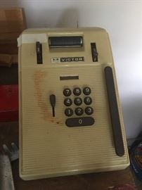 Vintage adding machine 