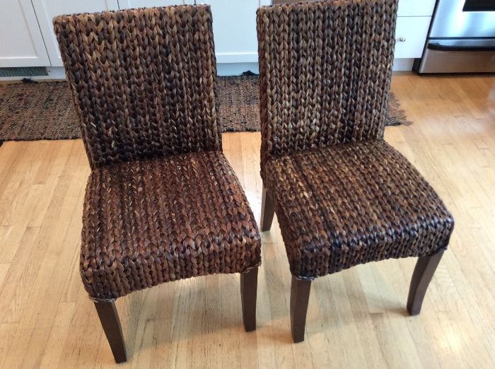 WOVEN Sea Grass CHAIRS, Pottery Barn