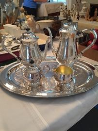 Oneida Silver Tea Set