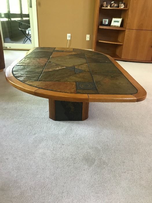 Table or art piece??  Both!  South African made coffee table.  MCM