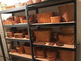 Collection of LONGABERGER baskets