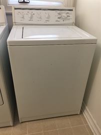 KitchenAid washer and dryer.