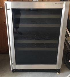 Wine refrigerator.