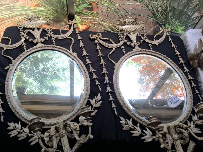 Pair of Girandole Mirrors (18th c.)