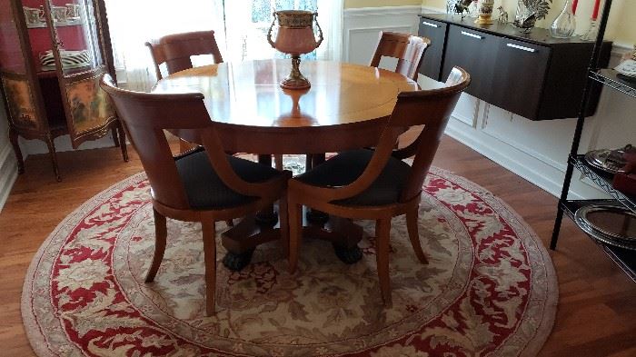 Beautiful Baker cherry dining table