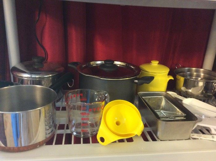 Pots and Pans, baking pans