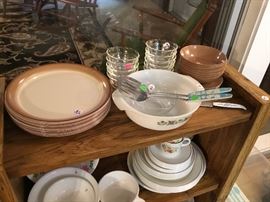 Pyrex, Corelle etc