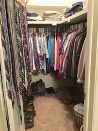 Men’s closet