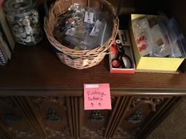 Vintage buttons