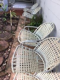 Mid century lawn chairs