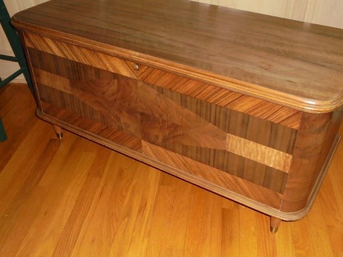 Vintage 'Continental'  cedar chest