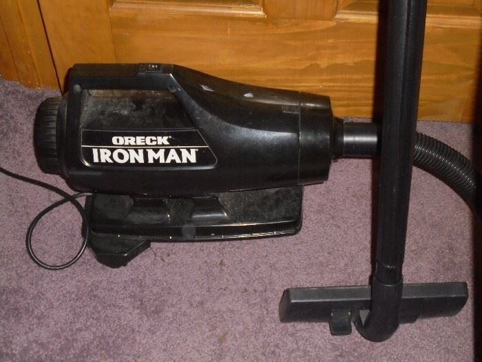 Oreck Ironman portable vacuum 