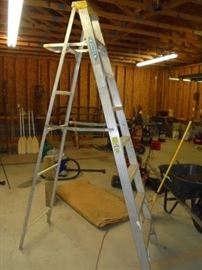 8' aluminum ladder